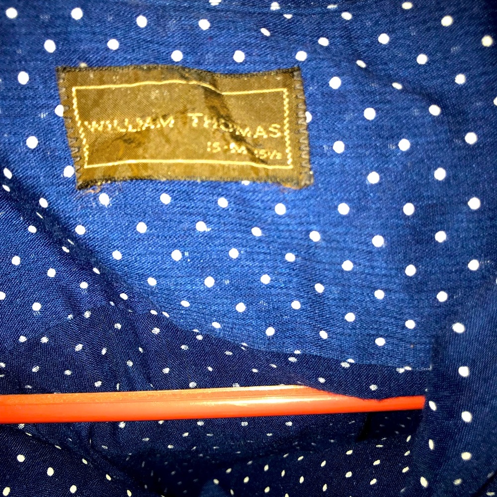 Vintage William Thomas silk blouse shirt sleeve